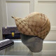 Khaki Fashion Simplicity Letter Patchwork Hat