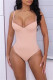 Pink Fashion Sexy Solid Backless Spaghetti Strap Skinny Romper
