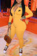 Yellow Fashion Casual Print Patchwork Turndown Collar Jumpsuits