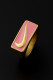Pink Fashion Simplicity Geometric Patchwork Rings