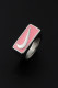 Pink Fashion Simplicity Geometric Patchwork Rings