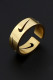 Gold Fashion Simplicity Geometric Hollowed Out Rings