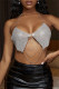 Silver Fashion Sexy Patchwork Backless Turtleneck Tops