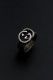Black Fashion Simplicity Geometric Letter Rings