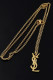 Gold Fashion Simplicity Letter Chains Necklaces