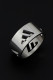 Silver Fashion Simplicity Geometric Hollowed Out Rings