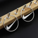 Silver Fashion Simplicity Geometric Patchwork Earrings