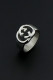 Silver Fashion Simplicity Geometric Letter Rings