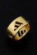 Gold Fashion Simplicity Geometric Hollowed Out Rings