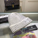 White Fashion Casual Plaid Patchwork Hat