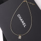 Gold Fashion Simplicity Letter Patchwork Necklaces