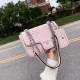 Pink Fashion Simplicity Solid Letter Bags