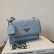 Blue Fashion Simplicity Letter Patchwork Chains Bags