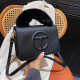 Black Fashion Simplicity Solid Patchwork Bags