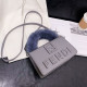 Grey Fashion Simplicity Letter Solid Patchwork Bags