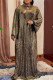 Gold Casual Solid Sequins Split Joint Mandarin Collar Straight Plus Size Dresses