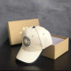 Black Fashion Simplicity Letter Patchwork Hat