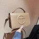 Khaki Fashion Street Solid Patchwork Bags