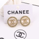 White Fashion Elegant Geometric Patchwork Earrings