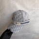 Grey Fashion Vintage Letter Patchwork Hat