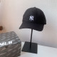 Black Fashion Casual Letter Patchwork Hat