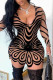 Beige Fashion Sexy Print Basic V Neck A Line Dresses