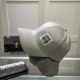 Grey Fashion Street Letter Patchwork Hat