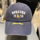 Navy Blue Fashion Vintage Letter Patchwork Hat