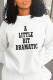 White Fashion Sportswear Print Letter O Neck Tops
