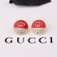 Red Fashion Simplicity Letter Hot Drill Earrings