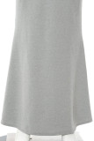 Pink Sexy Solid Patchwork Spaghetti Strap Sling Dress Dresses