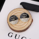 Black Fashion Simplicity Letter Hot Drill Earrings