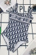 Blue Fashion Sexy Letter Patchwork Swimwears