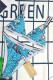 Blue Fashion Sexy Print Patchwork Swimwears