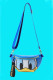 Blue Fashion Casual Character Patchwork Bags