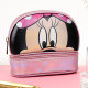 Pink Fashion Casual Character Patchwork Zipper Bags