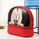 Red Fashion Casual Character Patchwork Zipper Bags