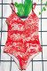 Red Fashion Sexy Print Backless Swimwears