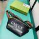 Black Fashion Street Letter Patchwork Bags