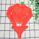 Tangerine Red Fashion Sexy Letter Patchwork Swimwears