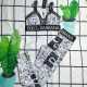 White Fashion Sexy Letter Patchwork Swimwears