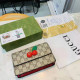 Khaki Fashion Casual Letter Patchwork Bags