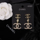 Gold Fashion Elegant Geometric Patchwork Earrings