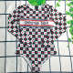 White Fashion Sexy Print Patchwork Letter Swimwears