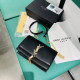 Black Fashion Street Solid Letter Bags
