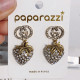 White Fashion Simplicity Patchwork Hot Drill Earrings