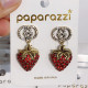 Red Fashion Simplicity Patchwork Hot Drill Earrings