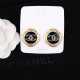 Black Fashion Geometric Patchwork Earrings