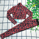 Red Fashion Sexy Print Patchwork Swimwears