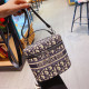 Blue Purple Fashion Vintage Print Patchwork Bags